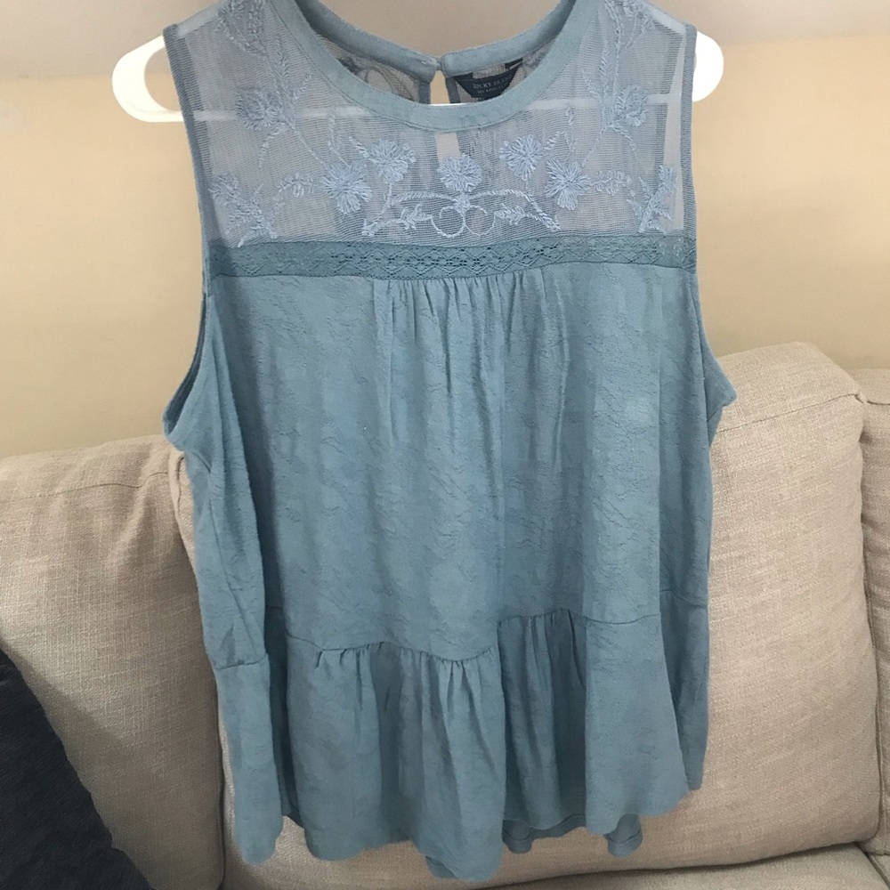 Lucky Brand Lace Tank Top